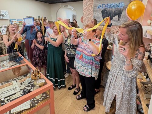 Adorne Ribbon Cutting